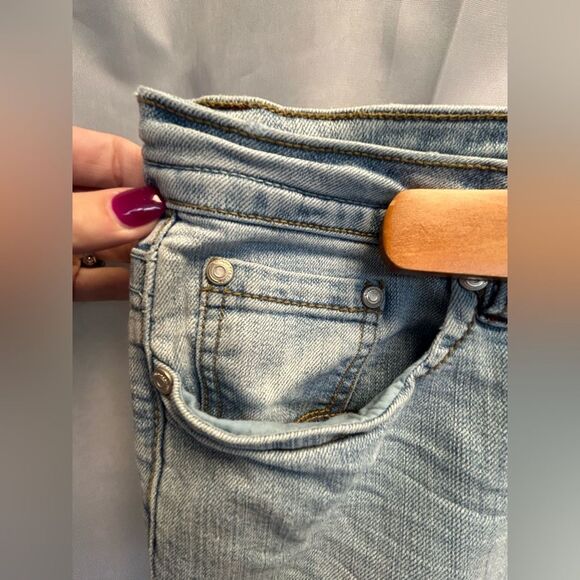 Urban Behavior Classic Light Blue Flared Jeans - Picture 3 of 6